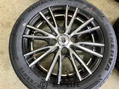 ホイール・タイヤ 15インチ中古クリフクライムBASEL 4本set新品タイヤ付K67