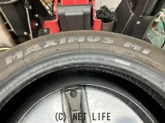 タイヤ 14インチ中古マックストレック165/55R14　1本×8部取付工賃込T20