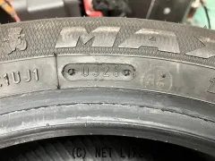 タイヤ 14インチ中古マックストレック165/55R14 1本×8部取付工賃込T20