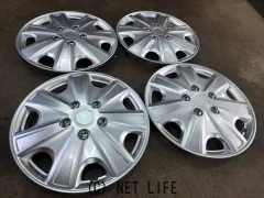 ホイール 15インチ【美品】15インチスチールホイールキャップ4枚Set WC1