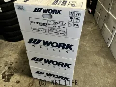 ホイール 20インチ新品特価WORKグノーシスIS105（トランスグレークリア）4本set