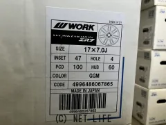 ホイール 17インチ新品特価WORKエモーションZR7(GGM)4本set
