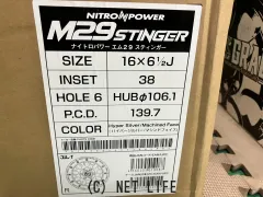 ホイール 16インチ2026NEW ナイトロパワーM29(HSM)4本set