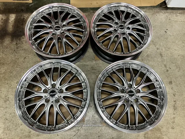 ホイール・18インチ中古MONZA JAPAN ワーウィック 4本set J65・ご成約