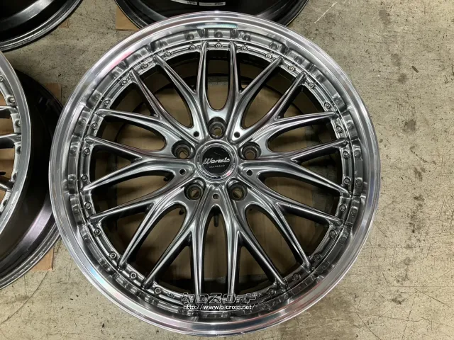 ホイール・18インチ中古MONZA JAPAN ワーウィック 4本set J65・ご成約