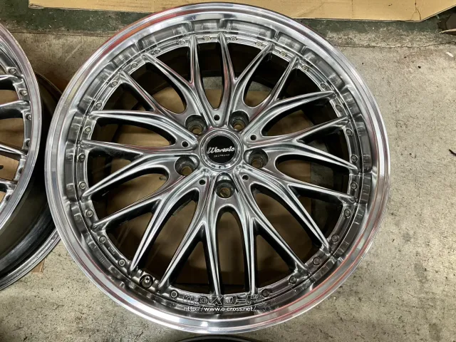 ホイール・18インチ中古MONZA JAPAN ワーウィック 4本set J65・ご成約