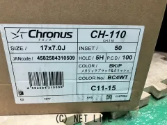 ホイール・タイヤ 17インチ新品クロノスCH-110　4本set新品タイヤ付