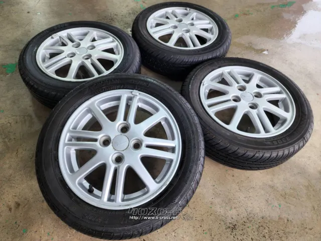ホイール・タイヤ・14インチ中古ダイハツ純正アルミ4本SetK33・1.58万
