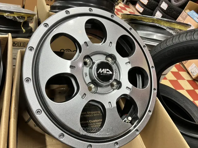 ホイール・タイヤ 14インチ新品MID マッドエージェント(MG)4本set新品国産タイヤ