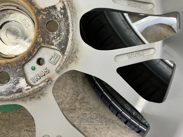 ホイール・タイヤ 16インチ中古WedsレオニスMX(シルバー)4本set新品タイヤK63
