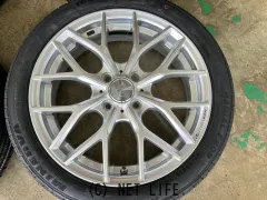 ホイール・タイヤ 16インチ中古WedsレオニスMX（シルバー）4本set新品タイヤK63