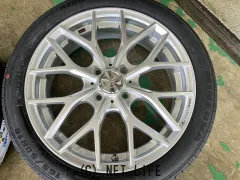 ホイール・タイヤ 16インチ中古WedsレオニスMX(シルバー)4本set新品タイヤK63