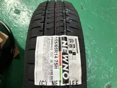 ホイール・タイヤ 14インチ新品Wedsネオキャロスチール（クロームC）4本set新品国産タイヤ