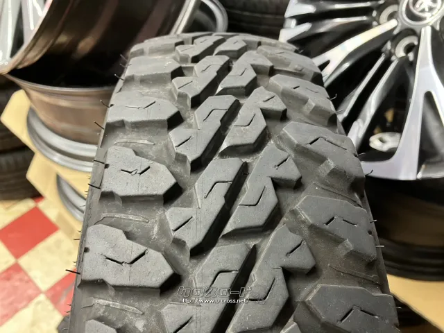 ホイール・タイヤ 12インチマッドエージェント(MBK)4本Setバリ溝中古MTタイヤ付