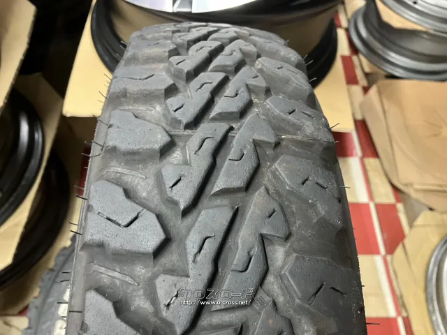 ホイール・タイヤ 12インチマッドエージェント(MBK)4本Setバリ溝中古MTタイヤ付