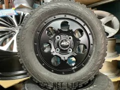 ホイール・タイヤ 12インチマッドエージェント(MBK)4本Setバリ溝中古MTタイヤ付