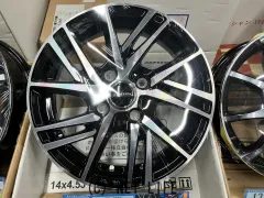 ホイール・タイヤ 14インチ新品ラフィットLW-06Ⅱ4本set新品国産タイヤ付