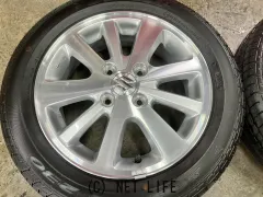 ホイール・タイヤ 14インチ新車外し程度エブリィワゴン純正アルミ4本国産タイヤ付K32