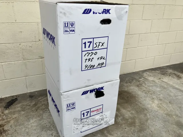 ホイール 17インチ展示品特価WORK SEEKER FX(MSP)4本Set