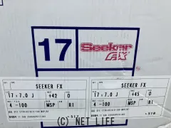 ホイール 17インチ展示品特価WORK　SEEKER　FX（MSP）4本Set