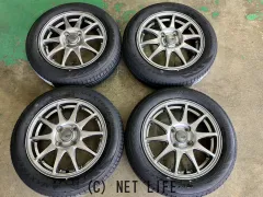 ホイール・タイヤ 14インチ美品SPORT ABELIA 4本set新品タイヤ K62