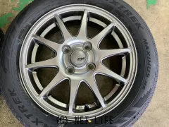 ホイール・タイヤ 14インチ美品SPORT　ABELIA　4本set新品タイヤ　K62