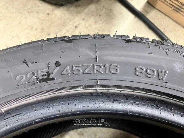 タイヤ 16インチ中古ナンカン NS-20 1本×9部取り付け工賃込T71