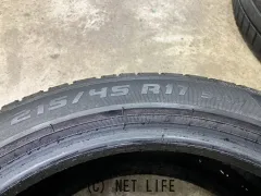 タイヤ 17インチ中古ピレリ　215/45R17　１本×9.9部取り付け工賃込みT77