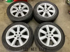 ホイール・タイヤ 17インチ中古 日産フェアレディZ33 純正アルミ4本set中古タイヤ付J46