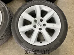 ホイール・タイヤ 17インチ中古　日産フェアレディZ33　純正アルミ4本set中古タイヤ付J46