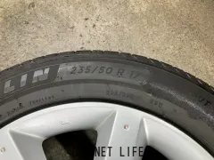 ホイール・タイヤ 17インチ中古 日産フェアレディZ33 純正アルミ4本set中古タイヤ付J46