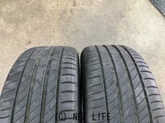 ホイール・タイヤ 17インチ中古 日産フェアレディZ33 純正アルミ4本set中古タイヤ付J46