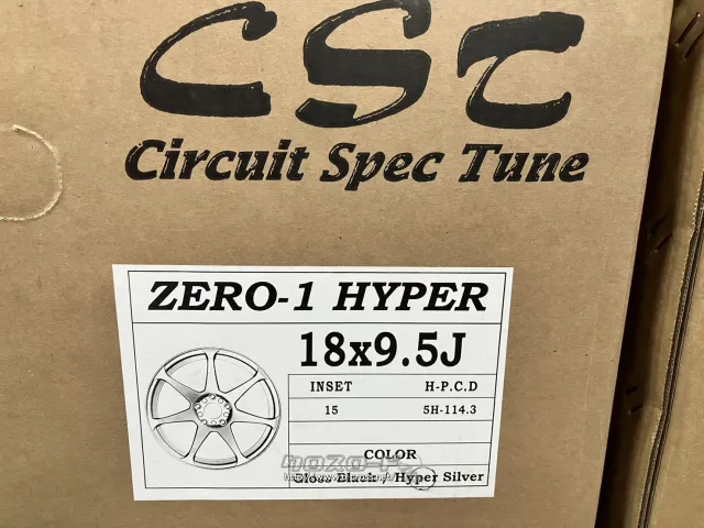 ホイール 18インチ新品CST ZERO-1 HYPER(Hシルバー)4本set
