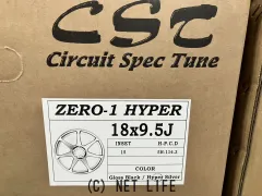 ホイール 18インチ新品CST　ZERO-1　HYPER（Hシルバー）4本set