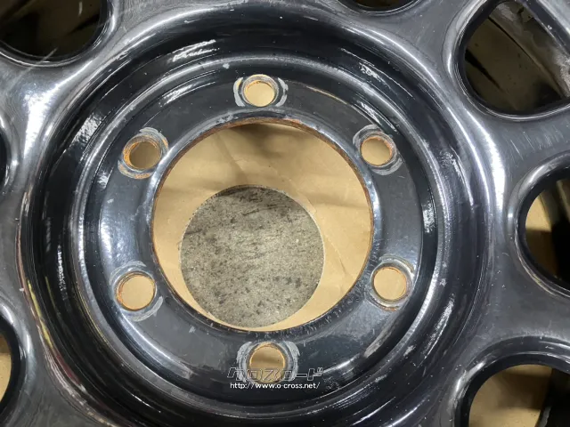 ホイール 16インチ中古デイトナスチール (8J-25)(黒)4本set J68