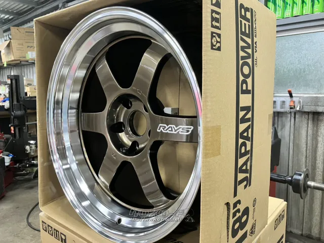 ホイール 18インチ新品RAYS ボルクレーシング TE37V spec-SR 4本Set