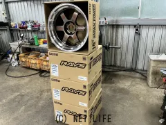 ホイール 18インチ新品RAYS ボルクレーシング TE37V spec-SR 4本Set