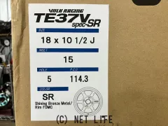 ホイール 18インチ新品RAYS　ボルクレーシング　TE37V　spec-SR　4本Set