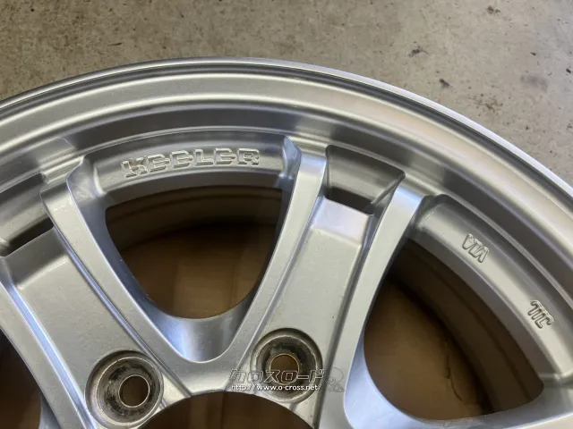 ホイール 15インチ中古Wedsキーラーフォース4本Set J75