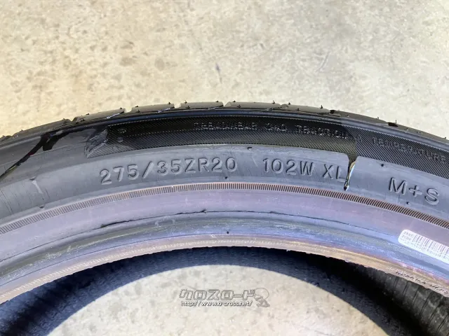 タイヤ 20インチ中古サイレン 275/35R20 1本×8部取付工賃込 T8