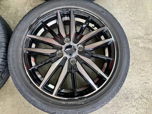 ホイール・タイヤ 15インチF-Direction WF-10 4本Set中古タイヤ付 J62