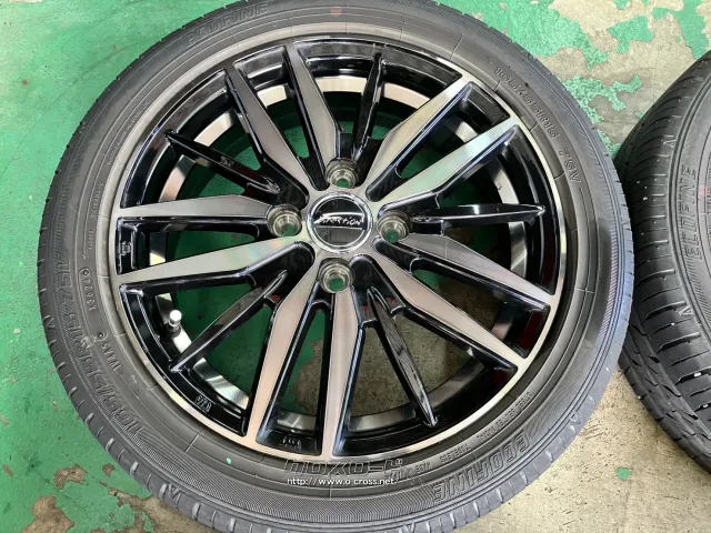 ホイール・タイヤ 15インチF-Direction WF-10 4本Set中古タイヤ付 J62