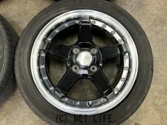 ホイール・タイヤ 15インチ中古ロクサーニ　グラスターファイブ4本Setバリ溝タイヤ付　K61