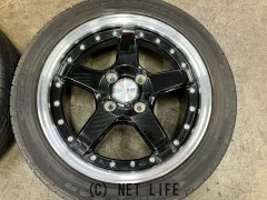 ホイール・タイヤ 15インチ中古ロクサーニ　グラスターファイブ4本Setバリ溝タイヤ付　K61