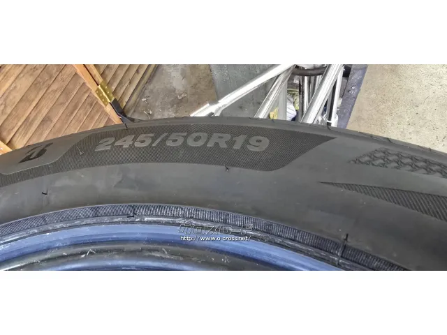 タイヤ 19インチ新車外しレグノGR-XⅢ 245/50R19 4本set取付込みJ34