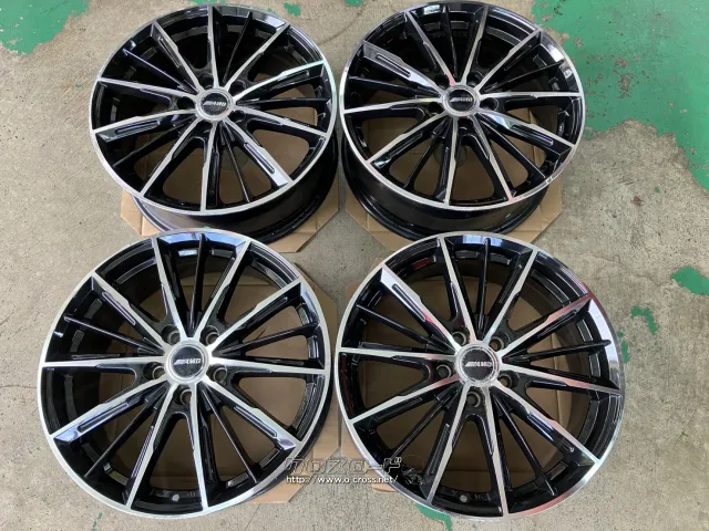 ホイール 18インチ中古BADX AMD G-LINE SP 4本Set J65