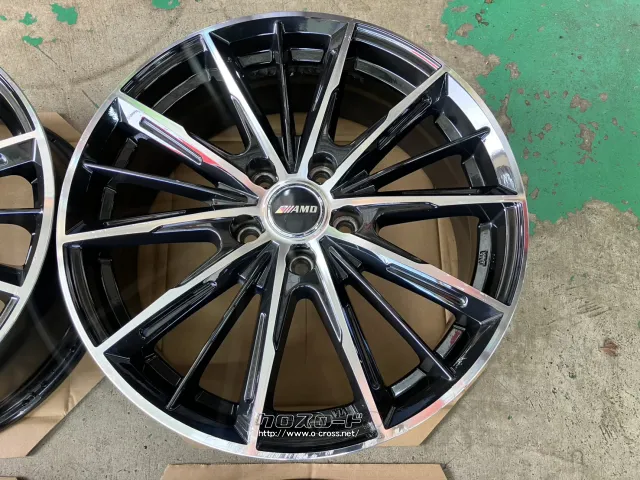 ホイール 18インチ中古BADX AMD G-LINE SP 4本Set J65