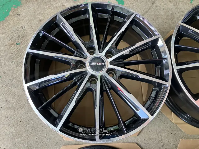 ホイール 18インチ中古BADX AMD G-LINE SP 4本Set J65