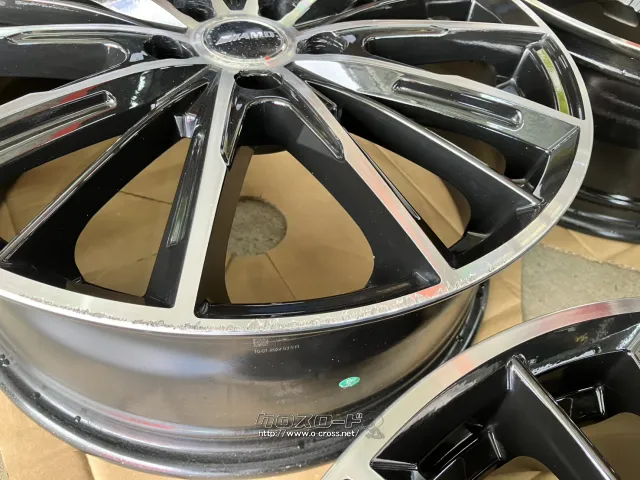 ホイール 18インチ中古BADX AMD G-LINE SP 4本Set J65