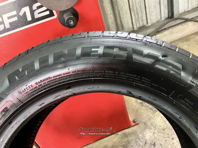 タイヤ 16インチ中古ミネルバ205/60R16 1本×8部取り付け工賃込T18